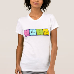 Festina periodic table name shirt