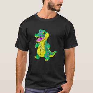 Festival 2023 Madri Gras Alligator Masquerade Para T-Shirt