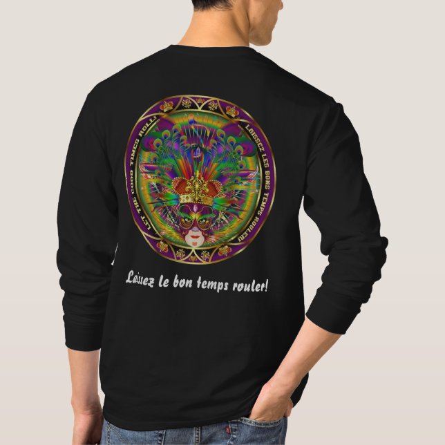 Festival All Styles Men Dark View Notes Please T-Shirt (Back)