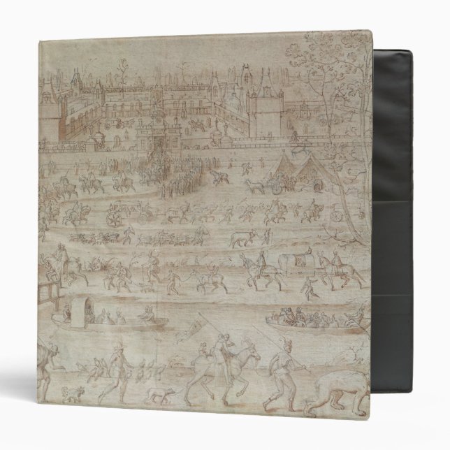 Festival at the Chateau d'Anet Binder (Front/Inside)