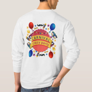 Festival Carnaval Theme Design T-shirt