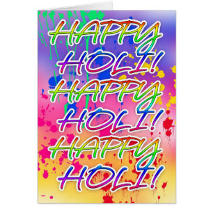 Festival de Holi de couleur - peignez éclabousse