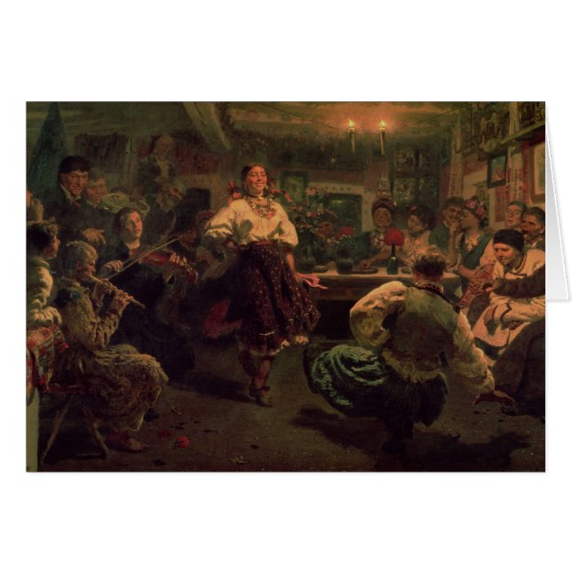 Festival de pays, 1881 (Devant horizontal)