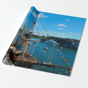  Festival du Bateau Classique de Montreal Classic  Wrapping Paper