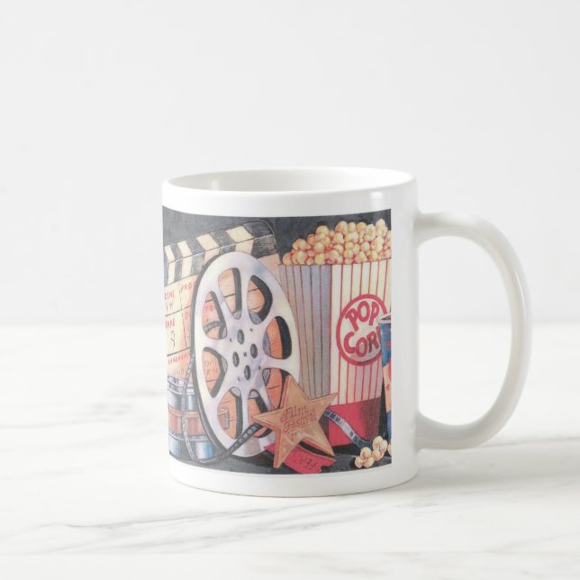 Festival du film de nuit Café Thé Mug (Droite)