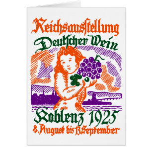 Festival du vin de 1925 Allemands