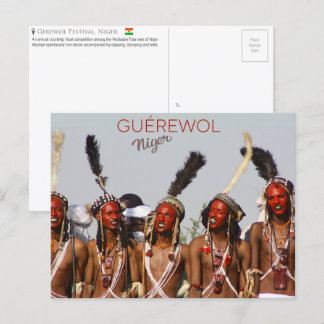 Festival Gerewol, Carte postale Niger