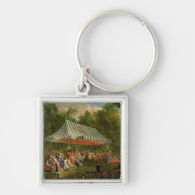 Festival Given by the Prince of Conti Keychain (Front)