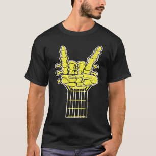 Festival Guitarist Stage Hand Sign Guitar T-Shirt