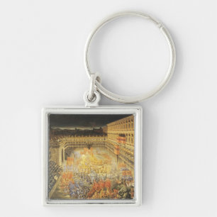 Festival in Honour of Queen Christina Keychain