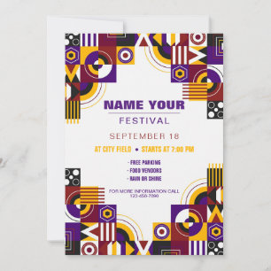Festival Invitation