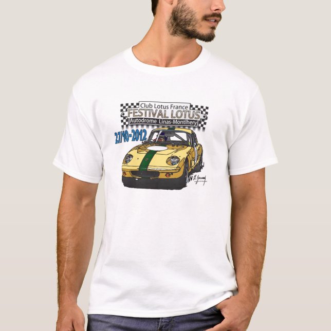 Festival Lotus CLF 2012 -  Elan tee-shirt T-Shirt (Front)