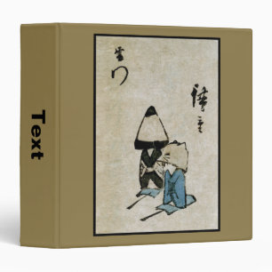 Festival Matsuri Costume Actors Feudal Japan Binder