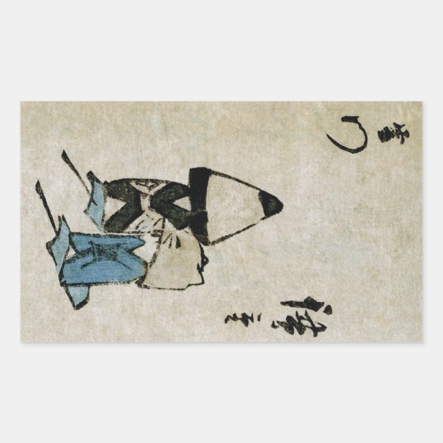 Festival Matsuri Costume Actors Feudal Japan Sticker (Front)