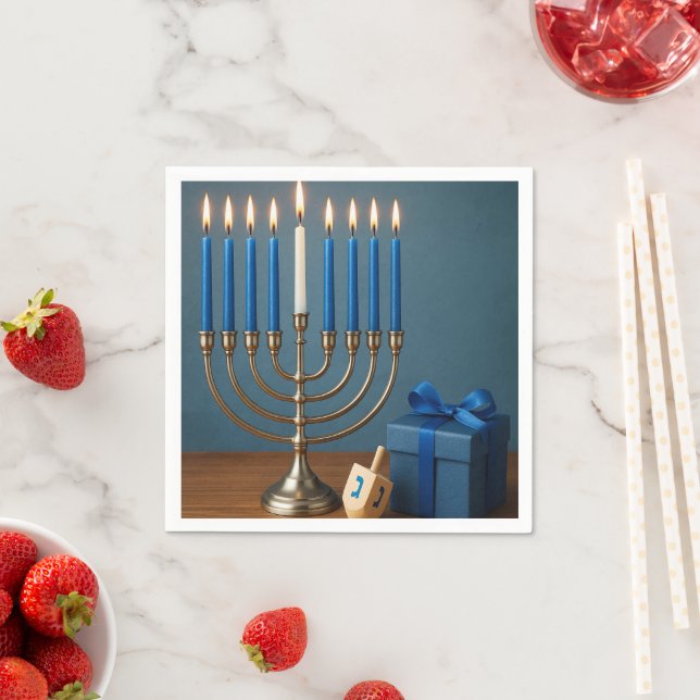 Festival of Lights and Joy Napkin (Insitu)