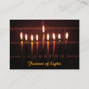 Festival of Lights ATC Business Card