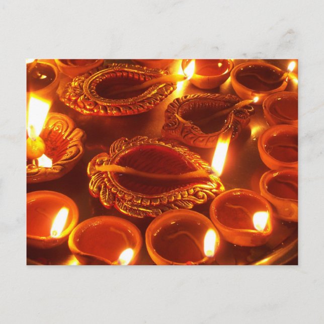 Festival of lights postcard (Front)