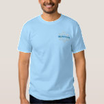 Festival of Lights Star of David Embroidered Shirt<br><div class="desc">Embroidered Star of David,  perfect for the Festival of Lights.  Embroidered design is customizable by you - change the thread colours with ease!  Happy Hanukkah!</div>