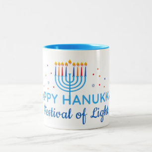 Festival of Lights Two-Tone Coffee Mug
