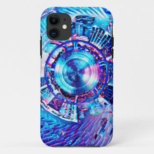 Festival Psychedelic Rave Portal iPhone 11 Case