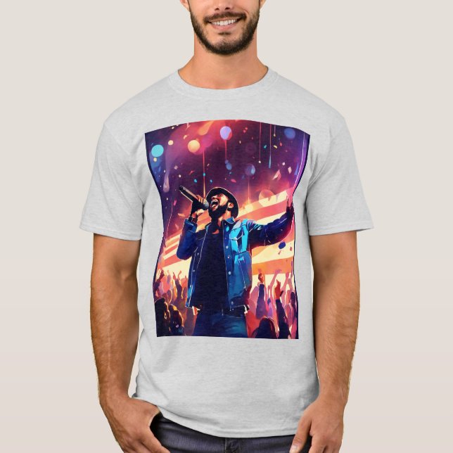 Festival Pulse: DJ at the Heartbeat T-Shirt (Front)