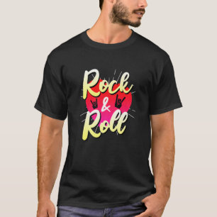 Festival Rock And Roll Music Rocker Rock Music T-Shirt