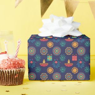 Festival Spark Diwali Wrapping Paper