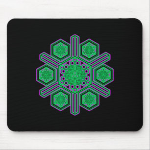 Festival Wear Psytrance Goa Trance Meditation Yoga Mouse Pad