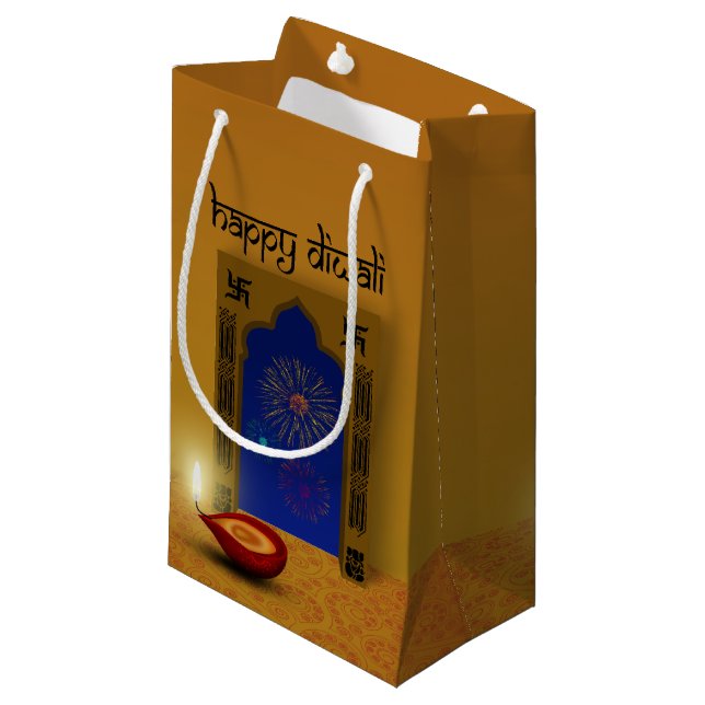 Festivals Diwali - Un petit sac cadeau (Devant Angle)