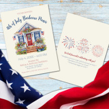 Festive 4th of July Barbecue Picnic