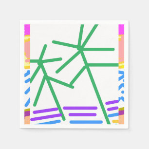 Festive Abstract  Napkin