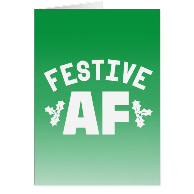 FESTIVE AF (Front)