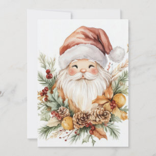 Festive and elegant Christmas Greeting Card