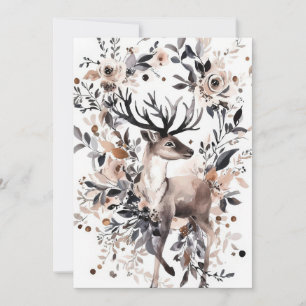 Festive and elegant Christmas Greeting Card