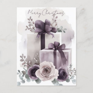 Festive and elegant Christmas Postcard