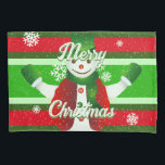 Festive and FUN Snowman Christmas Pillowcase<br><div class="desc">Some Background colours are interchangeable so feel free to change it. Have a Merry Christmas and enjoy your purchase!</div>
