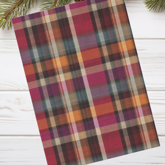 Festive and Gingham Pattern Style Tissue Paper (Creator Uploaded)