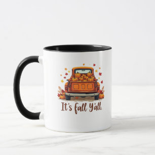 Festive Autumn Harvest Design Celebrating Fall Sea Mug