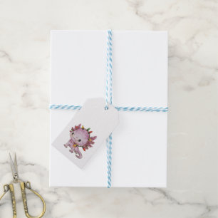 Festive Axolotl Gift Tags