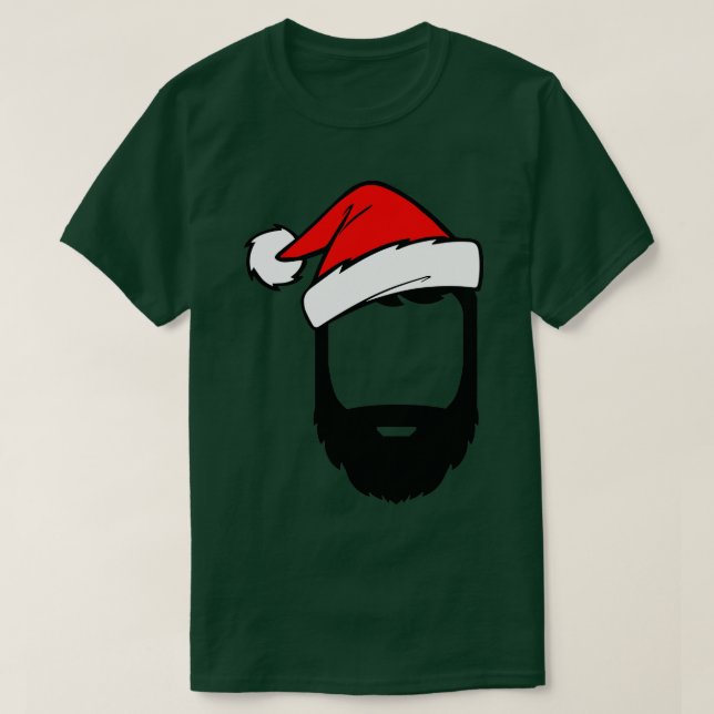 Festive Beard T-Shirt (Design Front)