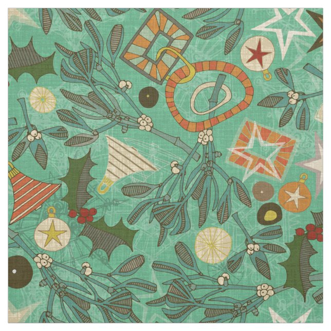 festive berries fabric (Swatch)