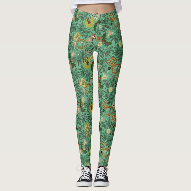 festive berries leggings (Front)