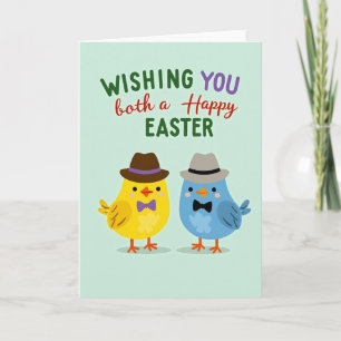 Festive Birds Celebration Card