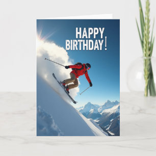 Festive Birthday Party Card