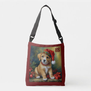 Festive Cats in Christmas Costumes - Holiday Vibes Crossbody Bag