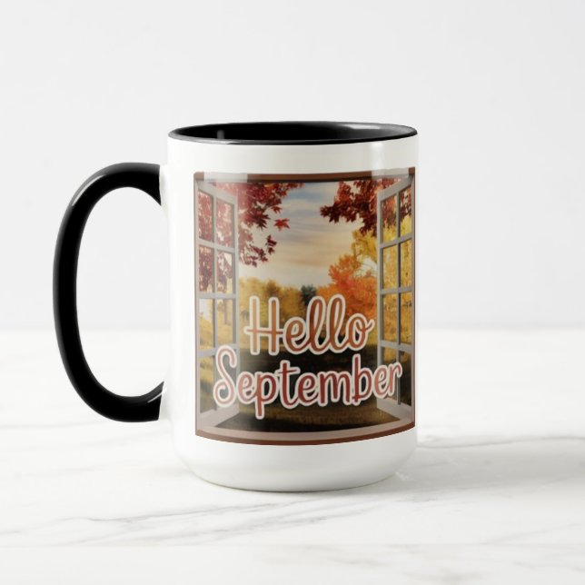 Festive Charm 3D Coffee Mug Celebration (Left)