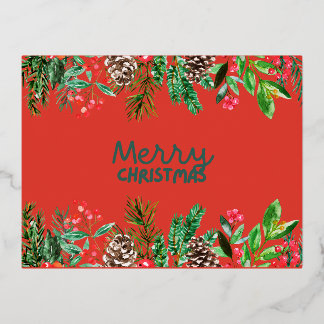 Festive Cheer Await : Carte postale de Noël