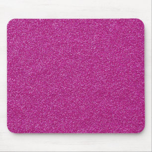 Festive Chic Pink Glitter Background Romantic Mouse Pad