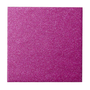 Festive Chic Pink Glitter Background Romantic Tile
