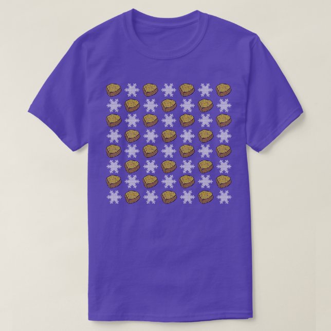 Festive Chicken Nuggets T-Shirt (Design Front)